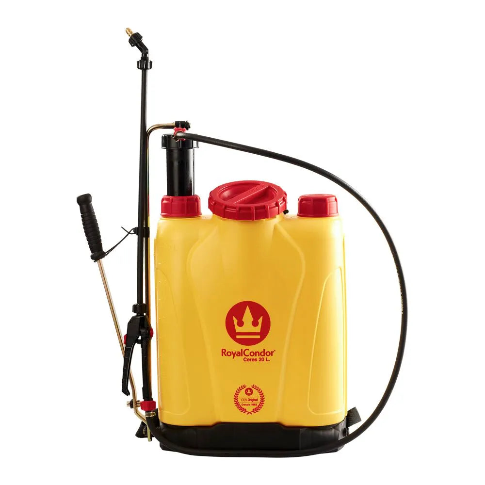 RoyalCondor Ceres High Capacity Manual Backpack Sprayer - 5.28 Gallon (20L)